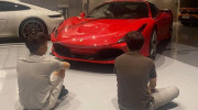 Siêu xe Ferrari F8 Tributo đã yên vị trong biệt thự mới của Cường Đô La