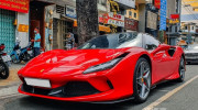 Cận cảnh siêu phẩm Ferrari F8 Tributo hơn 27 tỷ đồng của doanh nhân Nguyễn Quốc Cường