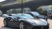 Ferrari 488 GTB xám xuống giá chỉ có 7,3 tỷ đồng sau khi rời xa Cường Đô-la