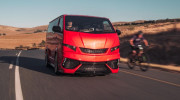 Toyota HiAce “biến hình” theo phong cách của Lamborghini, sức mạnh tăng lên 600 mã lực