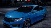 Honda Civic Si 2016 sẽ sử dụng động cơ tăng áp VTEC 2.0 của Civic Type-R