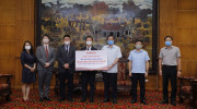 Honda Việt Nam ủng hộ Vĩnh Phúc và Hà Nam 02 máy xét nghiệm COVID-19 và 10 máy trợ thở xách tay