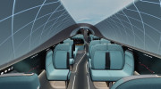 HyperloopTT ra mắt thiết kế khoang cabin tàu siêu tốc tràn ngập công nghệ đến từ tương lai