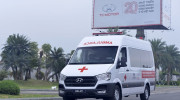 TC Motor trao tặng 10 xe Hyundai Solati cứu thương chuyên dụng cho các cơ sở chống dịch Covid-19