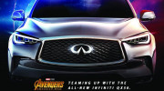[VIDEO] Infiniti QX50 2019 sẽ chiến đầu cùng các siêu anh hùng trong “Avengers: Infinity War” sắp tới