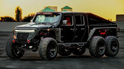 Jeep Gladiator “Hellfire” 6x6 khoe ngoại hình đầy dữ dằn, mạnh hơn 750 mã lực