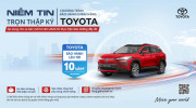 Toyota Việt Nam triển khai chương trình khuyến mại siêu hấp dẫn trong tháng 1/2026