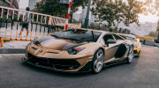 TP.HCM: Cận cảnh Lamborghini Aventador độ body SVJ với “bộ cánh” cực độc