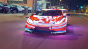 Lamborghini Huracan được phủ đèn LED khắp thân xe