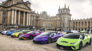 200 chiếc Lamborghini mang “ria mép” tham gia sự kiện Movember ở London