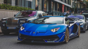 Ngắm Lamborghini Aventador SVJ trong sắc xanh Blu Aegeus độc đáo