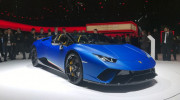 Lamborghini Huracan Performante Spyder chính thức ra mắt tại Triển lãm Geneva 2018