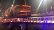 Lamborghini Huracan đứt đôi sau tai nạn, người lái bình yên vô sự
