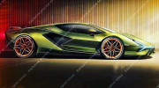 Siêu xe mới nhất nhà Lamborghini có tên Sian và mạnh 789 mã lực ?