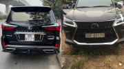 Hà Nội: Phát hiện SUV hạng sang Lexus “đeo nhầm” biển số