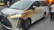 TP. HCM: MPV hạng sang Lexus LM mới giá 8 tỷ đồng thiệt hại trong đám cháy lớn