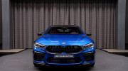 Cận cảnh BMW M8 Competition Gran Coupe màu Xanh Sonic - 