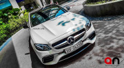Bắt gặp Mercedes-Benz E300 AMG độ body-kit E63 S hàng hiếm tại Hà Nội