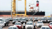 Ô tô nhập khẩu tăng gần gấp đôi trong tháng 8