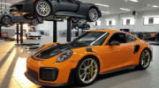 Khoác áo cam Pastel Orange, Porsche 911 GT2 RS 2018 xuất hiện như siêu sao ở Texas