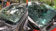 Hà Nội: Gần chục ô tô đỗ xe ngoài đường bị đập vỡ kính chỉ sau một đêm