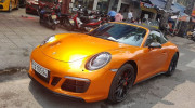 TP.HCM: Diện kiến hàng hiếm Porsche 911 Targa 4 GTS với màu sơn lạ