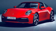 Lộ những hình ảnh chính thức đầu tiên của Porsche 911 Targa 2021