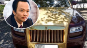 Rolls-Royce Ghost dát vàng của ông Trịnh Văn Quyết bị ngân hàng BIDV thu giữ