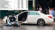Vụ xe máy đâm gãy cánh cửa Mercedes-Benz S400 ở Thái Nguyên: Chi phí sửa chữa hết hơn 260 triệu đồng