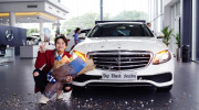 Duy Khánh Zhou Zhou tậu Mercedes-Benz E200 mừng sinh nhật tuổi 25
