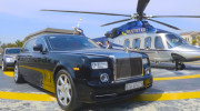 Cận cảnh chiếc Rolls-Royce Phantom của tỷ phú USD Bùi Thành Nhơn khi được điều đi đón khách