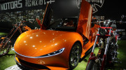 Songsan Motors SS GT: Xe coupe chạy điện có cửa cắt kéo giống Lamborghini, giá dự kiến 1,06 tỷ VNĐ