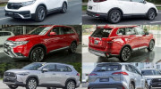 Bộ ba xe mới Honda CR-V, Mitsubishi Outlander và Toyota Corolla Cross: Cái tên nào sáng giá?
