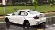 Đoàn xe BMW Fan Club ở Lâm Đồng có xe va chạm với xe máy, 2 người bị thương nặng