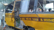 Xe buýt chở học sinh ở Ấn Độ lao xuống mương, 5 trẻ thiệt mạng