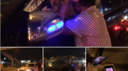Sài Gòn: Nữ lái xe say xỉn điều khiển Toyota Fortuner gây tai nạn rồi bỏ chạy