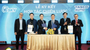 Tasco Auto và Esky ký kết hợp tác phát triển hệ thống hạ tầng trạm sạc nhanh cho xe điện tại Việt Nam