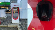 Trạm sạc của Tesla tại Trung Quốc bị cắt trộm dây cáp bán sắt vụn