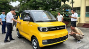 Wuling HongGuang Mini EV lần đầu lộ diện tại nhà máy ở Việt Nam