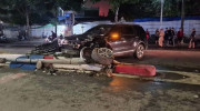 Hà Nội: Ford Explorer gây tai nạn nghiêm trọng trong đêm
