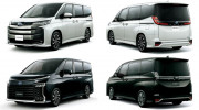 Bộ đôi minivan Toyota Noah và Voxy ra mắt với nhiều nâng cấp về công nghệ, giá từ 539 triệu VNĐ