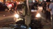Hải Dương: Toyota Vios vượt đèn đỏ gây tai nạn liên hoàn, một người tử vong