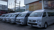 Toyota bàn giao gần 200 xe Hiace cho công ty xe khách phục vụ Tết