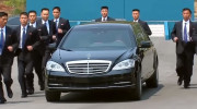 Hé lộ cách xe Mercedes-Benz bọc thép được chuyển đến Triều Tiên