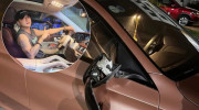 Xe sang của ca sĩ TiTi (HKT) bị trộm vặt gương ngay trong bãi đỗ xe chung cư