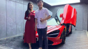 Hoa hậu doanh nhân Trương Thu mua McLaren 720S trị giá hơn 24 tỷ VNĐ tặng chồng