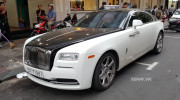 Rolls-Royce Wraith - xế cũ của của ông chủ Trung Nguyên xuống phố với phong cách Panda