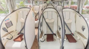 Xe buýt chạy qua đêm của Nhật Bản có cả khoang ngủ riêng cực thoải mái cho hành khách