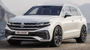 Volkswagen Touareg 2023 dần lộ diện: Sẽ có thay đổi lớn về động cơ