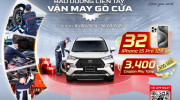 Toyota Việt Nam triển khai chương trình khuyến mãi dịch vụ “Bảo dưỡng liền tay - Vận may gõ cửa”